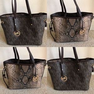 Michael Kors reversible tote
